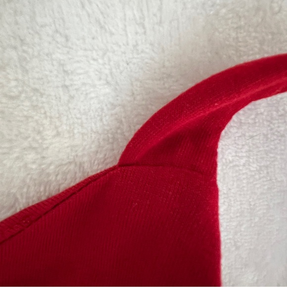 Lildy Red Maxi Spaghetti Strap Dress L/XL Tie Waist Dress - Picture 10 of 11